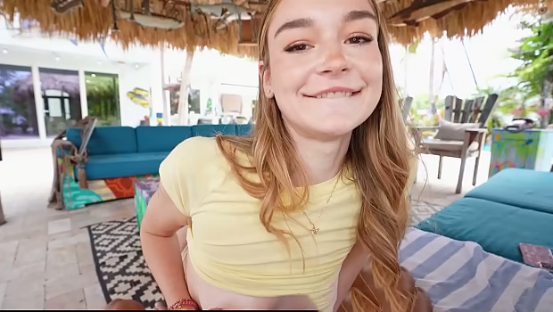 Della Cate Seduces her Step Dad to Fuck Her